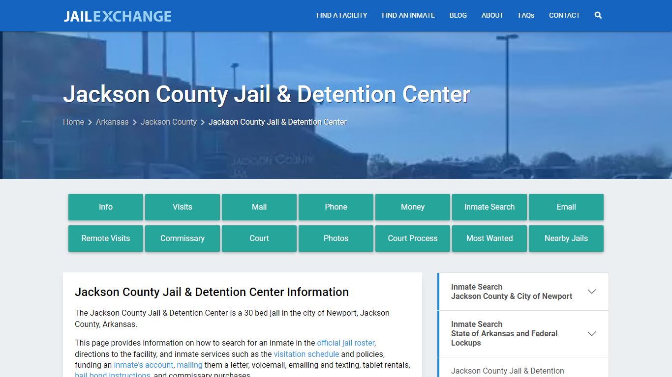Jackson County Jail & Detention Center - Jail Exchange